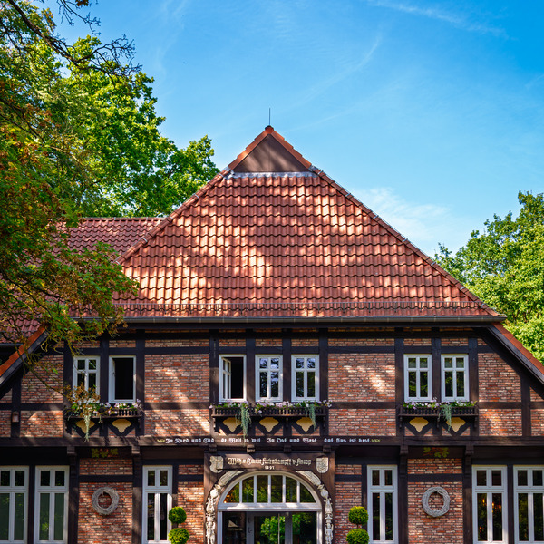 Historisches Gebäude auf Kränholm
